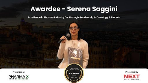 Serena Saggini received Prestigious Industry Recognition at Pharma X Next Conference 2026