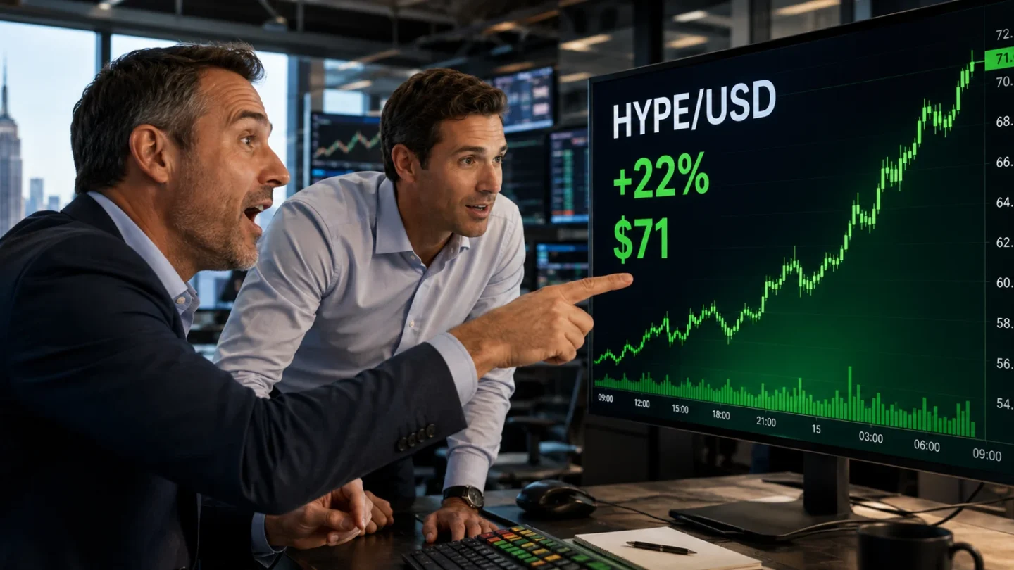 Hyperliquid surges 22% as Trump signals potential pathway into US market