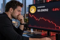 Dogecoin dips 5% this week as bearish positioning puts $0.088 support in focus