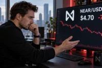 NEAR slips below $5 despite $5.42m ETF inflow