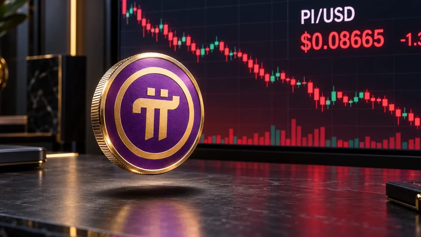 PI dips below $0.090 as bearish momentum builds despite rising OI