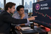 PI holds below $0.0800 as stablecoin plans emerge, but downside risks persist