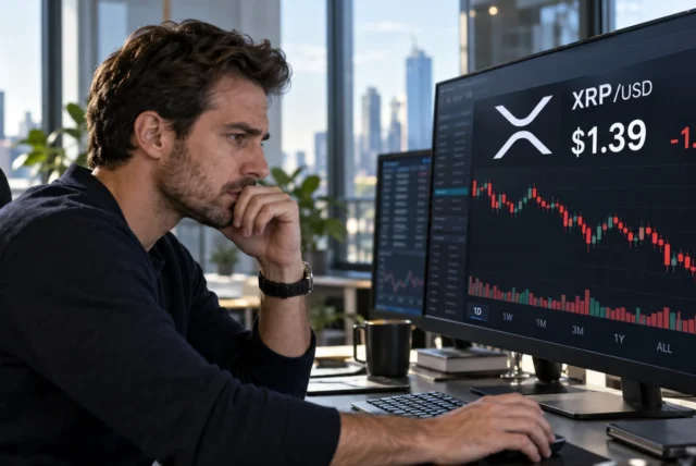 XRP tests the $1.32 support level as ETF demand slows